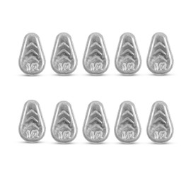 No Roll Sinker Fishing Weights Saltwater Surf Flat Inline Sinkers Weights No Snag Slip Sinkers Fishing Weights Gear Tackle for Catfish Rig Saltwater Freshwater