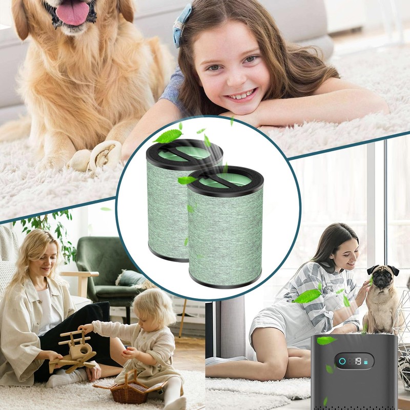 H13 True HEPA Filter Compatible with WYZE Smart Air Purifier,