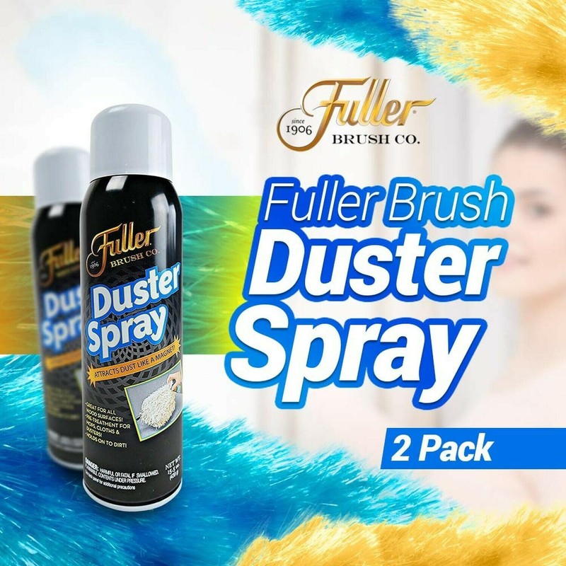 Fuller Brush Duster Spray and Microfiber Cloth Bundle – 3