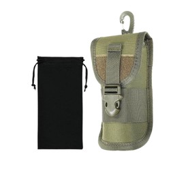 CIWS Airsoft Sunglasses Case, Glasses, Glasses, Pouch, Compatible with Volleys, Rush Plus, Molle Tactical, OD (Army Green)