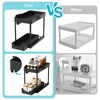 2 Pack Under Sink Organizer with Sliding Basket - 2