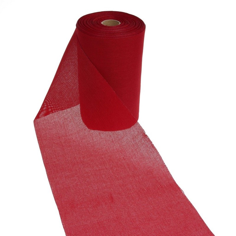 Deko As Shabby Chic table runner in linen look, polyester,