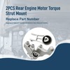 Rear Engine Motor Mount Torque Strut Mount Kit Fit For