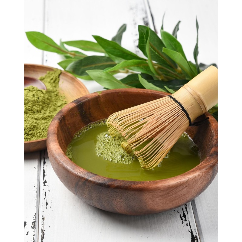 Joiish Handcrafted Bamboo Matcha Whisk, Traditional Japanese Chasen, Matcha Stirrer,