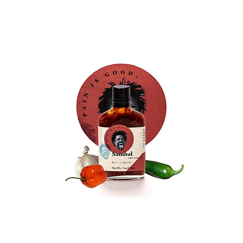 Pain is Good - Habanero Sambal Hot Sauce - 7oz