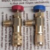 Opexicos 2Pcs Multifunctional R22/R410A Refrigeration Charging Adapter,Air Conditioning Charging Valve