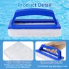 Pack of 2 Pool Sponge Brushes, Pool Cleaning Hand Scrubber,