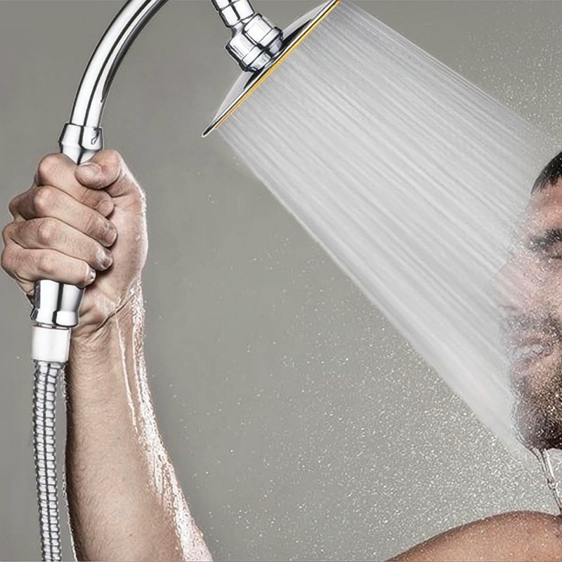 Shower Handheld Extension Arm Universal Connection Showerhead Extender Showerhead Extender