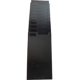 Acroprint M120R 25-Pocket Time Card Rack (Black)