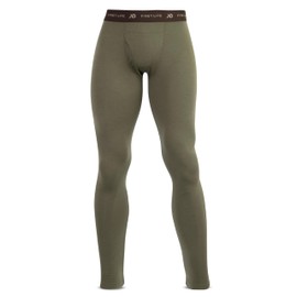 First Lite Men's Kiln Long John - Midweight Merino Wool Hunting Base Layer - Conifer - X-Large