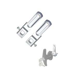 Quality Life Truck Cap Camper Shell T-Handle Lock Latch Replacement Locking Cam Truck Bed Topper Door Locking Kit Accessories - L&R Cam Only