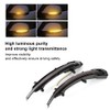 Rearview Backup Mirror Turn Signal Light Dynamic LED Indicator Fits