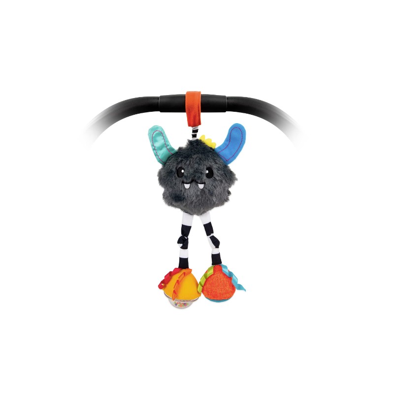 Sassy Confetti Yeti Chime Toy | Hanging Developmental Attachable Toy