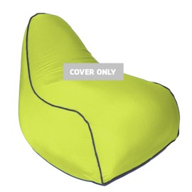 Yogibo Zoola Lounger Outdoor Bean Bag Replacement Cover, Water Resistant, Removable, Washable, Grass