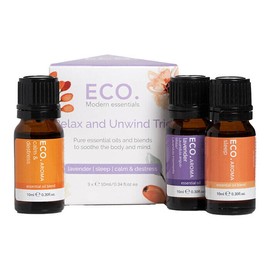 ECO. Modern Essentials Relax & Unwind Essential Oil Trio, 3 x 10ml