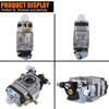 suamoterr 56257 57341 63022 Carburetor for Harbor Freight 52cc 2HP