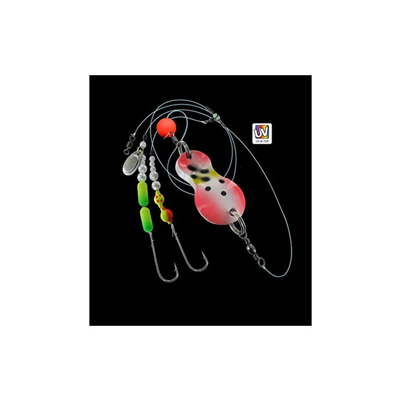 Set of 2 Butt Spoons by Jenzi, Flatfish Blinker Assembled