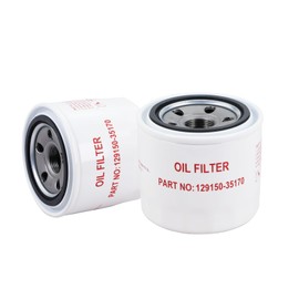 129150-35170 Oil Filter Compatible with Yanmar Engines 4TNE 3TNV 4TNV 4JH 4JH2 4JH3 4JH4 (2pcs)