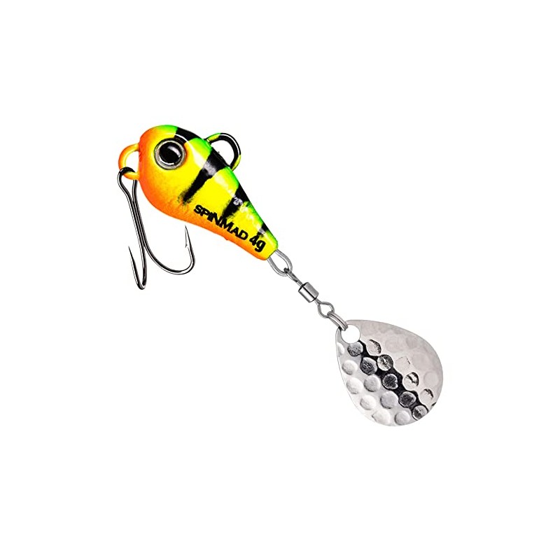 SpinMad 4 g lead head spinner - jig spinner, colour