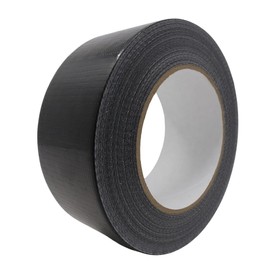 gws Fabric Tape, Synthetic Rubber Armored Tape Duct Tape, Hand Tearable, 27 Mesh Fabric, Fabric Tape for Versatile Use, 50m x 48mm (3, Black, 50m x 48mm)