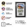 GOLDEN SACAGAWEA DOLLAR COINS (NOT INCLUDED) WALL DISPLAY PICTURE FRAME