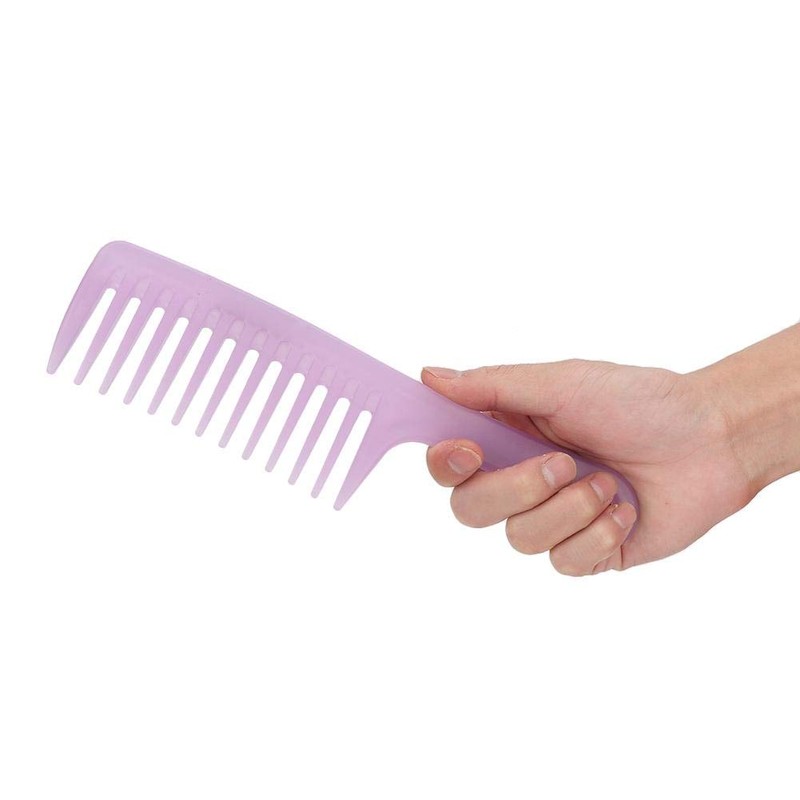 Smooth hair comb, Massage comb Large tooth comb, Nylon needle