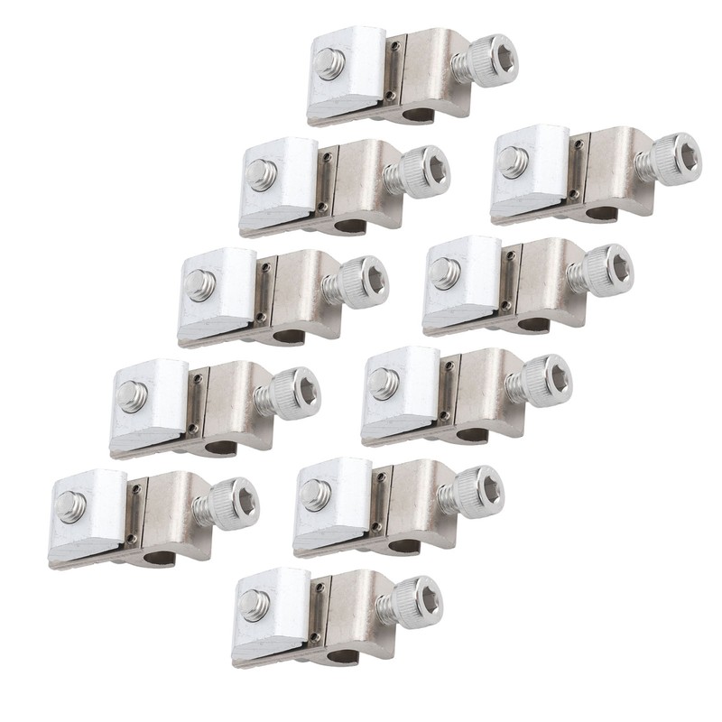 10 Pcs Standard Solar Grounding Lugs Solar Panel Ground Wire