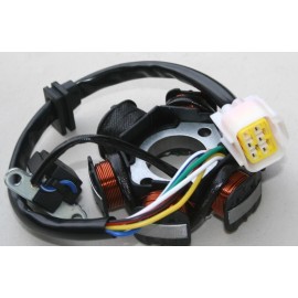 Coolster 110cc 3050B,C, 110cc 3050D, ATV Stator Magneto with 6 Coils