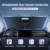 Autorder Windshield Sun Shade Umbrella for 2015-2023 Dodge Challenger Accessories,Upgraded