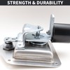 Loclink Tool Box Lock with Shock-Absorbing Roller Latch & Zinc