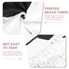 Gatuida Towel Storage Round Beach Towel Decorative Beach Towel Soccer