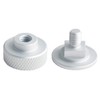 JGR 1 Pair Welding Hood (Pipeliner) Fasteners Aluminum (Silver)