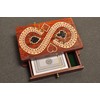 PALM ROYAL HANDICRAFTS 2 Track Cribbage Board Game Set with