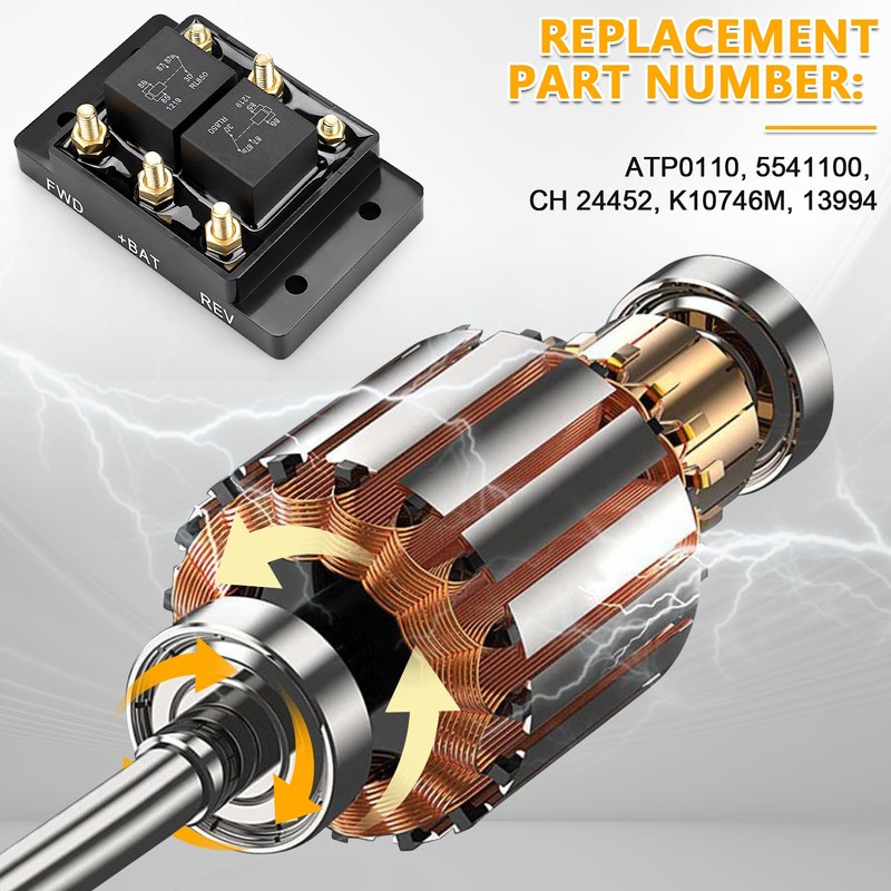 Forward and Reverse Relay Module fit for Tarp or Winch