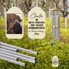 BfiGift Custom Pet Wind Chime Memorial Remembrance Wind Chime Bereavement