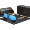 Gafas De Sol Polarizadas De Madera Hechas A Mano Kingseven
