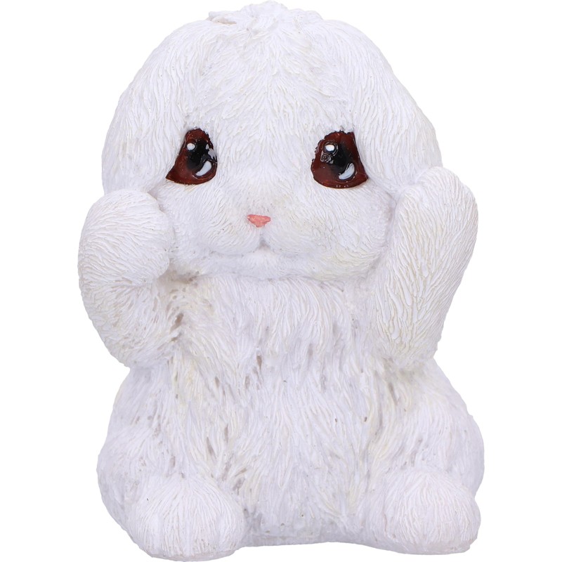 Nemesis Now Three Wise Bunnies Figurines, Resin, Cast in the