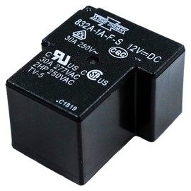 Song Chuan 832A-1A-F-S Relay 30 A SPST (1 Form A) 12 VDC
