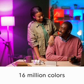 Consciot LS0100167 Smart WiFi Light, LED RGBW Color Changing Dimmable A19 E26 Bulbs, 2700-6500K, No Hub Required, Compatible with Alexa and Google Home, 9W(60W Equivalent), 2 Pack