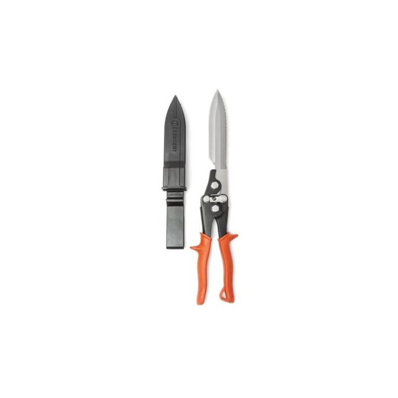 Crescent 17-1/2" Flex Duct Cutter - Heavy-Duty Cutting Tool for