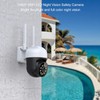 1MP HD Surveillance Camera 360° 1920x1080 Floodlight Motion Tracking 1080P