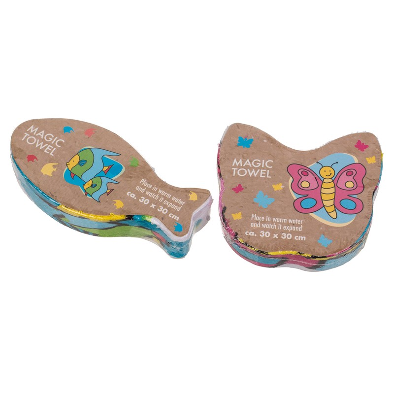 MIK funshopping Set of Magic Washcloths, Magic Cloth, Magic Towel,