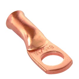 Conext Link 25pcs 6 AWG 5/16" Copper Wire Ring Terminal Crimp Battery Welding Cable Lug Connectors （18338）