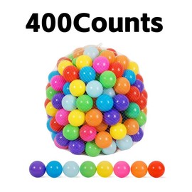 Ball Pit Balls 400 Count,8 Bright Colors 2.2 Inch