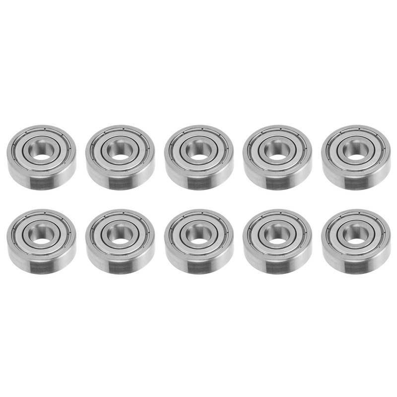 10Pcs Ball Bearings Stainless Steel WearResistant Quiet Skateboard Driver Accessories