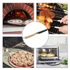 Pizza Oven Brush - Wooden Handle BBQ Brush, Pizza Stone