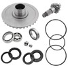 Rear Differential Ring Pinion Gear & Bearings Seals Kit Compatible