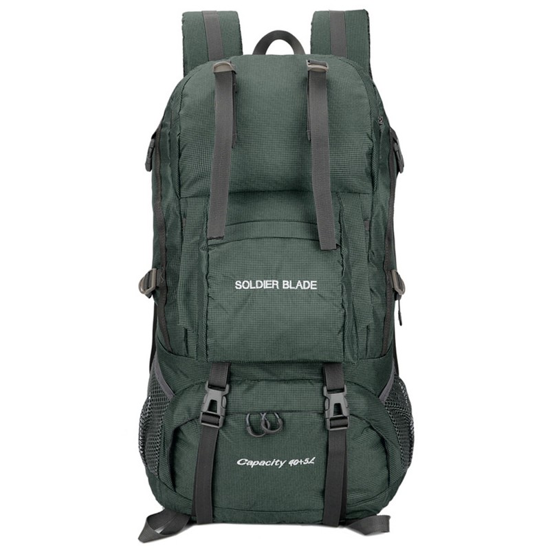 45L Camping Hiking Backpack Large Capacity Mountaineering Pack Waterproof Travel
