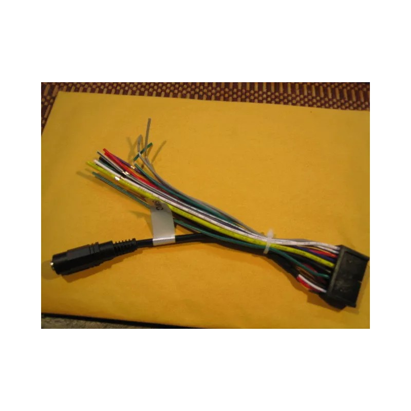 Jensen VX7024 Wire Harness with SWC(Steering Wheel Control) Jack