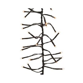 Lumineo Cluster Fairy Lights Warm White – 448 LEDs – 4.2 m – Black Cable – Indoor & Outdoor – Dimmable – Timer – IP44
